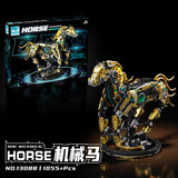 Mechanical Horse (with LED - 1055 Pieces)