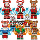 Christmas Bear Set (8 pcs) - Bagged