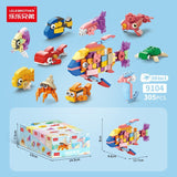 9104 Colorful Aquatic World [Complete Set of 10 Boxes in Display Box]