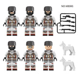 M8060 Snow Leopard Commando Figures - Elite Pack (6 pcs)