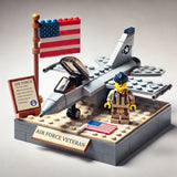 Air Force Veteran Building Blocks (In Stock)