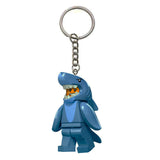 Blue Shark Man Keychain