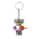 PG1254 Elephant Girl Keychain