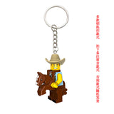 Costume Cowboy Keychain