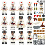 M8160 Soviet Union Military Figures - Collectible Set (12 pcs)