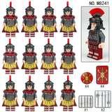 Red Toga Roman Legionaries M8241 - Set of 12
