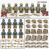 M8056 Elite SWAT Team Action Figures (Set of 8)