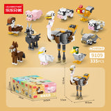 9109 Cute Pet Farm [Complete Set of 10 Boxes in Display Box]