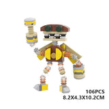 Charming Brown Winged RoboBuddy - 97 pcs