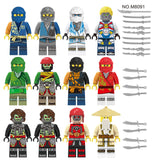 M8091 Elite Ninja Force - Full Set (12 pcs)