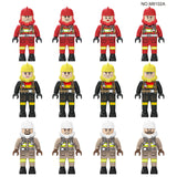 N8102A Firefighter Crew Figures - Heroic Set (12 pcs)