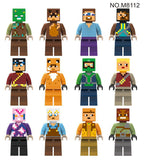 M8112 Block World Figures - Adventure Set (12 pcs)