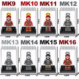 8pc B Figures + 8 Display Boxes