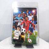 2-Soccer Card Holder Figures