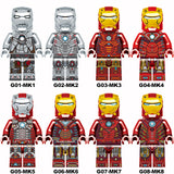 8pc MK Figure Set A - 4.3cm Tall
