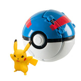 Blue Ball + Standing Pikachu / 7cm