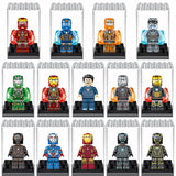 14pc MK Figures + 14 Display Boxes