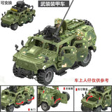 Green SWAT Armored Vehicle