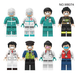 M8074 Medical Staff Figures - Essential Set (8 pcs)