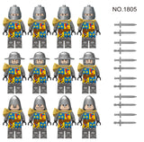 Model M1805 Collectible Figure Set (12 pcs)