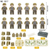 Model M1817 Collectible Figure Set (12 pcs)