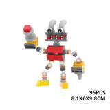 Playful Red RoboBuddy - 98 pcs