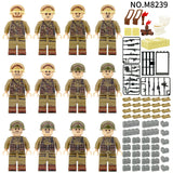 US Army Urban Assault Battle Set (12 pcs)