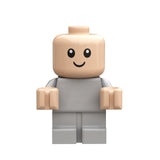 Light Gray & Skin Tone