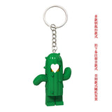 Cactus Girl Keychain (1250)