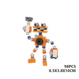 Cute Orange RoboBuddy - 106 pcs
