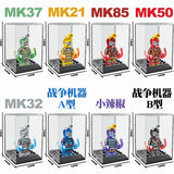 8pc Double-Sided Figures + Display Boxes