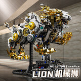 Mechanical Lion (with LED - 1073 Pieces)