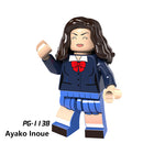 PG8092 Japanese Anime Slam Dunk Hanamichi Sakuragi Building Blocks Haruko Akagi Basketball Haruko Akagi Minifigs Children Gifts Toys