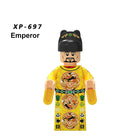 KT1094 Chinese Acient Minifigures Building Blocks Jinyiwei Jia Emperor Armor Civil Servant Compatible Action Mini Figures Assemble Educational Toys Gift