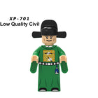 KT1094 Chinese Acient Minifigures Building Blocks Jinyiwei Jia Emperor Armor Civil Servant Compatible Action Mini Figures Assemble Educational Toys Gift