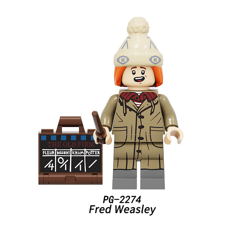 PG8285 Harry Potter Minifigures Building Blocks Hermione Ginny Ron Weasley Figures MOC Bricks Model Toys Gifts For Children