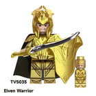 TV6405 Medieval The Lord Of Rings Elrond Action Figures Nordo Elf Sagittarius Warrior Building Blocks Soliders Toys Children Gifts