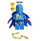  EG181-186 Phantom Ninja Game Series Weapon Minifigs Building Blocks Accessories Shield Sword Lloyd Nya Smith Compatible Toys Boys