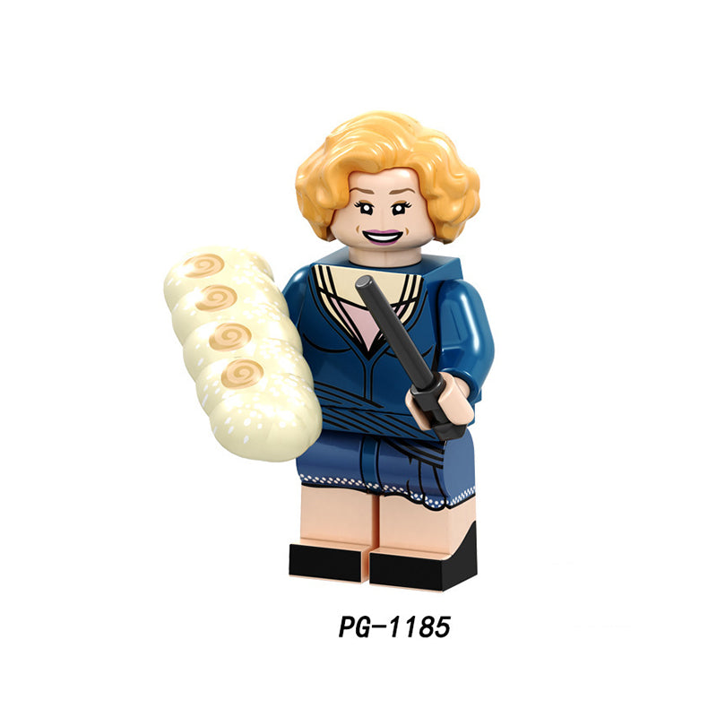 PG8173 Harry Potter Minifigures Building Blocks Lord Voldemort Malfoy Dumbledore Figures MOC Bricks Model Toys Gifts For Kids