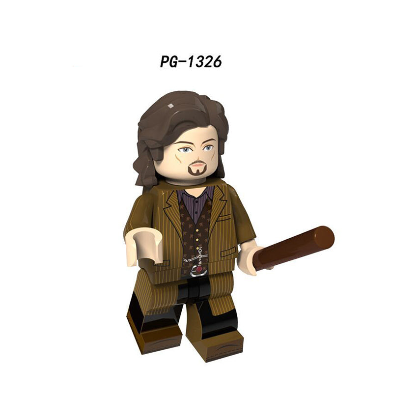 PG8155 Harry Potter Minifigures Building Blocks Lord Voldemort Malfoy Luna Figures MOC Bricks Model Toys Gifts For Children