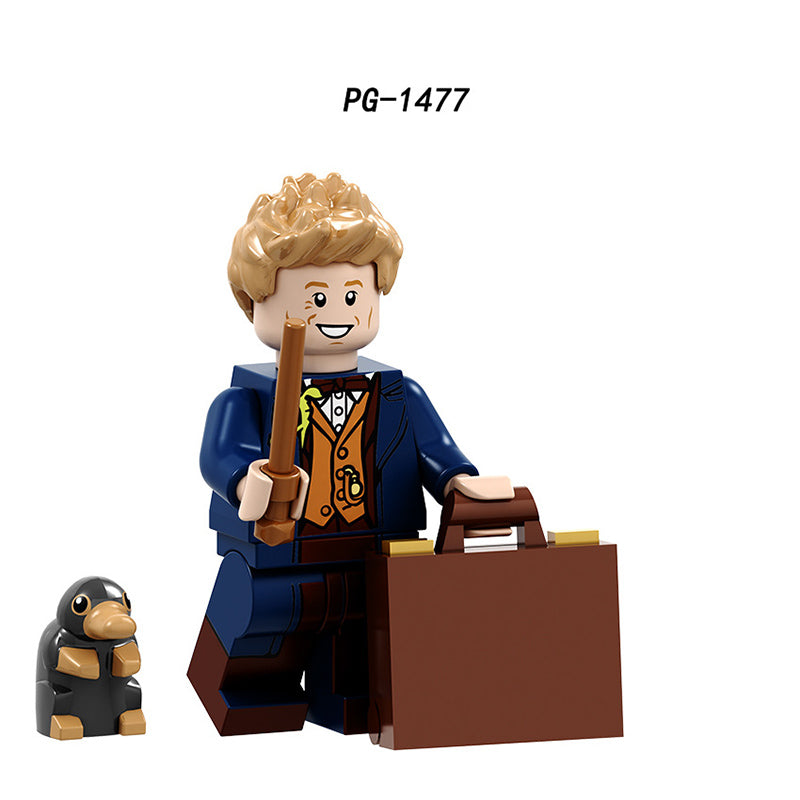PG8192 Harry Potter Minifigures Building Blocks Dobby Hermione Scamander Thena Figures MOC Bricks Model Toys Gifts For Children