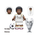 TV6506 Football Star Bellingham Griezman Harry Kane Anime Minifigs Building Blocks WorldMessi Boys Toys Gifts Children Compatible