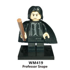 WM6031 Harry Potter Minifigures Building Blocks Professor Snape Flitwick Ron Weasley Figures MOC Bricks Model Toys Gifts For Kids