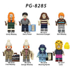 PG8285 Harry Potter Minifigures Building Blocks Hermione Ginny Ron Weasley Figures MOC Bricks Model Toys Gifts For Children