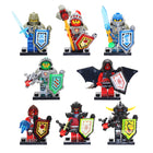 JR807 Guardian Tales Game Series Future Knight Minifigs Building Block Kong Studios Weapon Sword Shield Wing Cloak Slingshot Toy