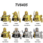 TV6405 Medieval The Lord Of Rings Elrond Action Figures Nordo Elf Sagittarius Warrior Building Blocks Soliders Toys Children Gifts