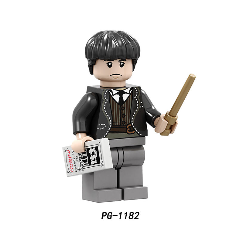 PG8173 Harry Potter Minifigures Building Blocks Lord Voldemort Malfoy Dumbledore Figures MOC Bricks Model Toys Gifts For Kids
