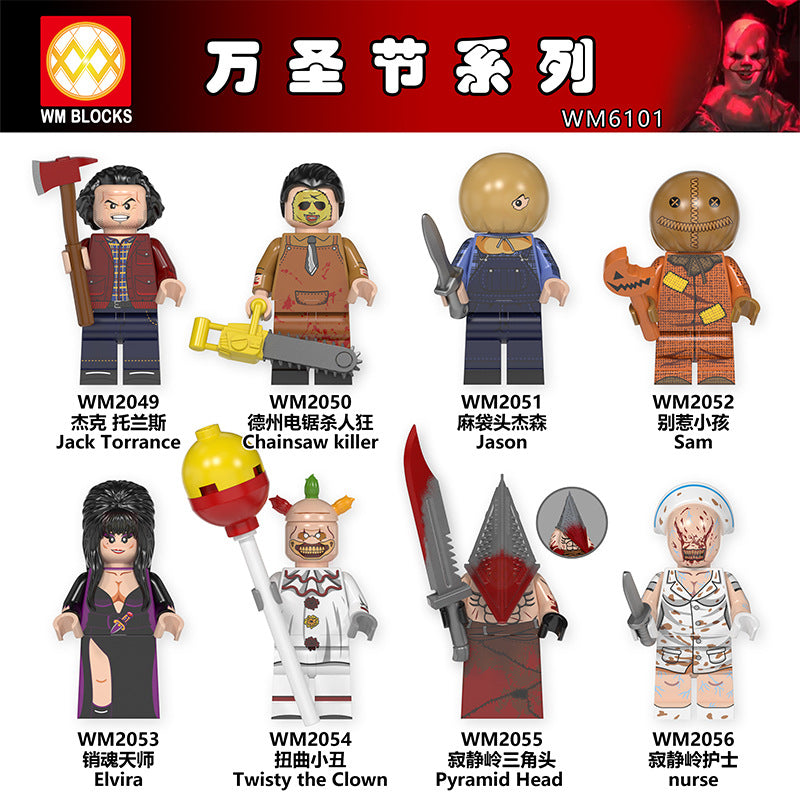 WM6101 Halloween Series Building Block Figures Set