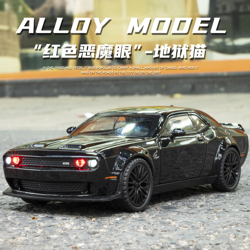 2023 Dodge Hellcat 132 Alloy Muscle Car Model