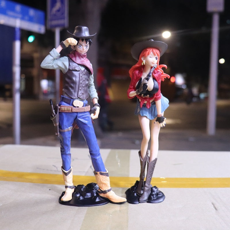 One Piece Nami Luffy Figure Box Set